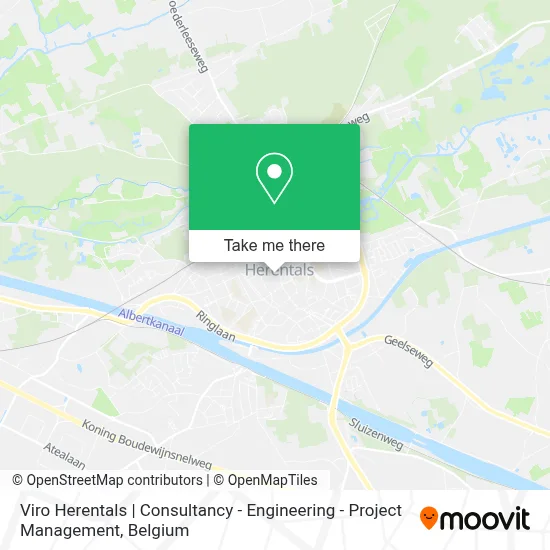 Viro Herentals | Consultancy - Engineering - Project Management map