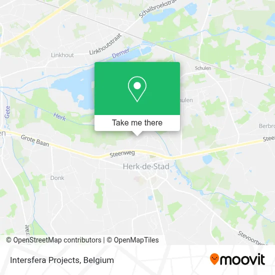 Intersfera Projects map