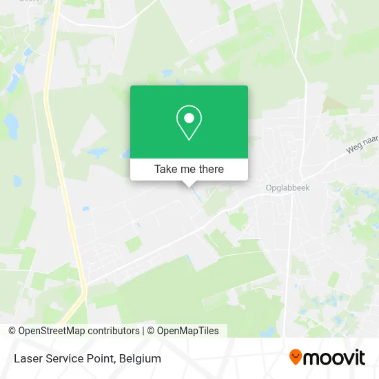 Laser Service Point map