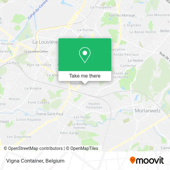 Vigna Container map