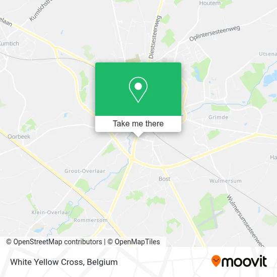 White Yellow Cross map