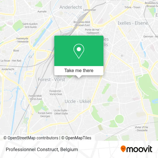 Professionnel Construct map