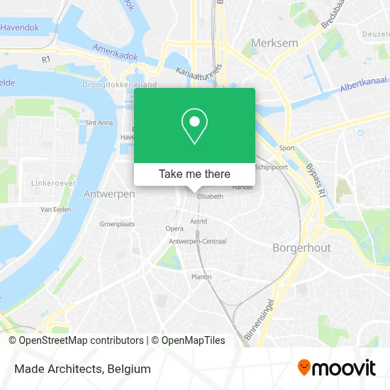 Made Architects map