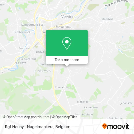 Rgf Heusy - Nagelmackers map