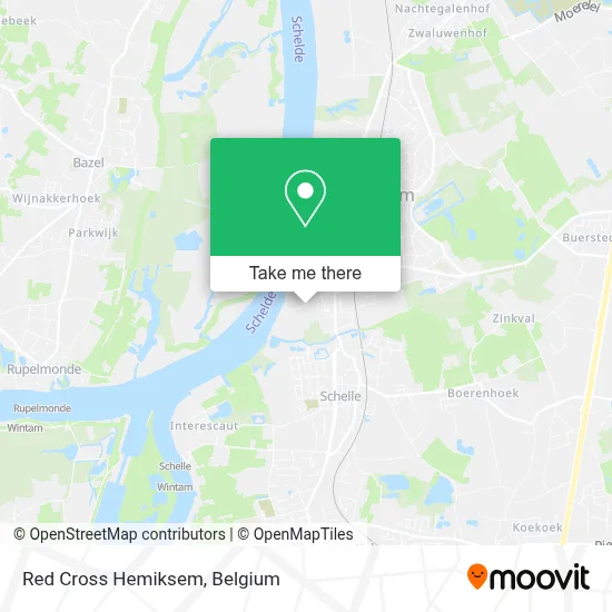 Rode Kruis Hemiksem plan