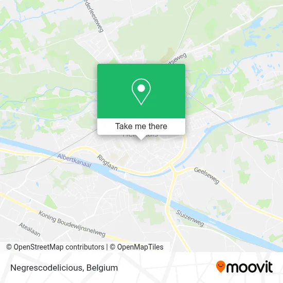 Negrescodelicious map