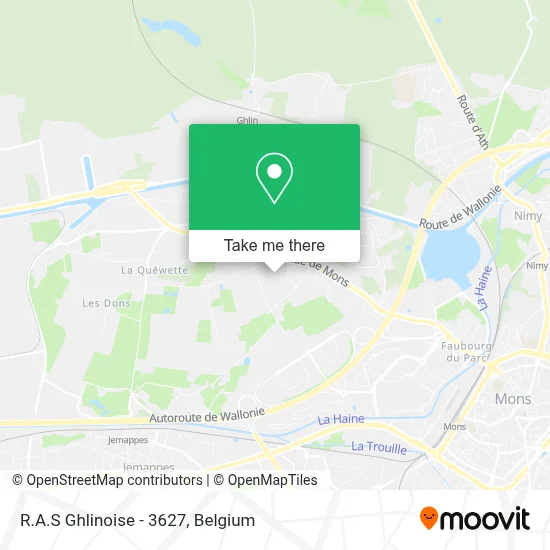 R.A.S Ghlinoise - 3627 map
