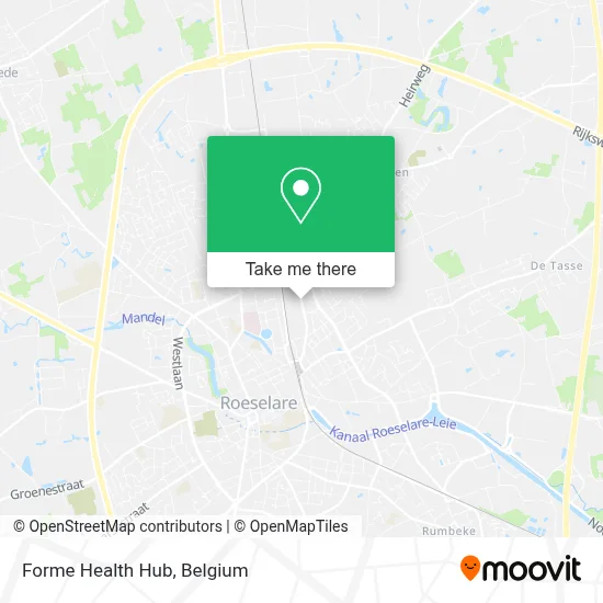 Forme Health Hub map