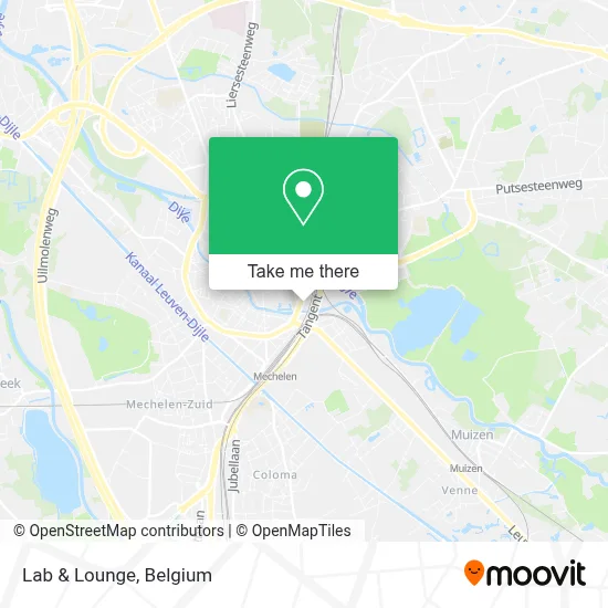 Lab & Lounge map