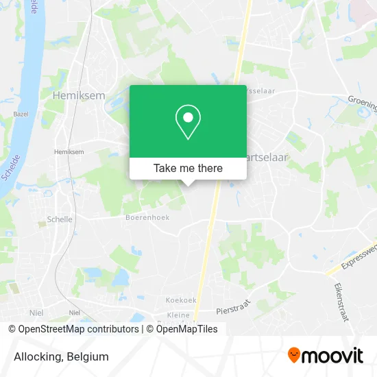 Allocking map