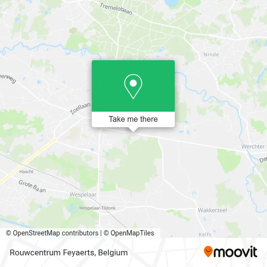 Rouwcentrum Feyaerts map