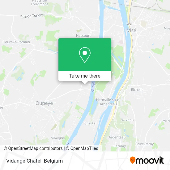 Vidange Chatel map