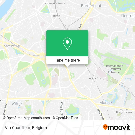 Vip Chauffeur map