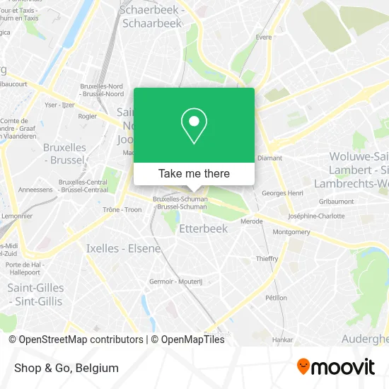 Shop & Go map