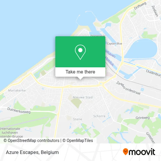 Azure Escapes map