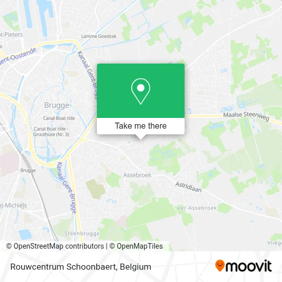 Rouwcentrum Schoonbaert map