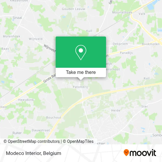 Modeco Interior map