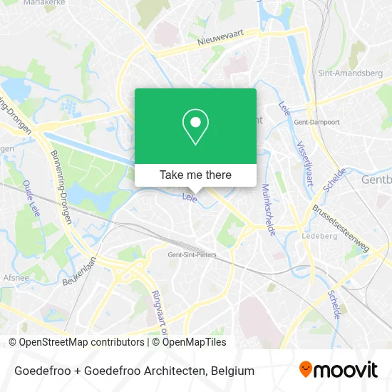 Goedefroo + Goedefroo Architecten map