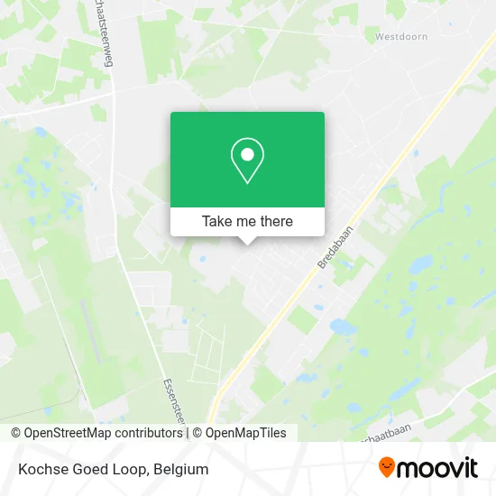 Kochse Goed Loop map
