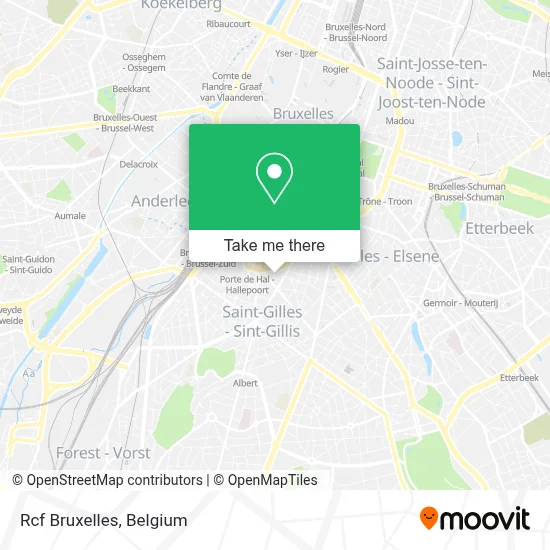 Rcf Bruxelles map