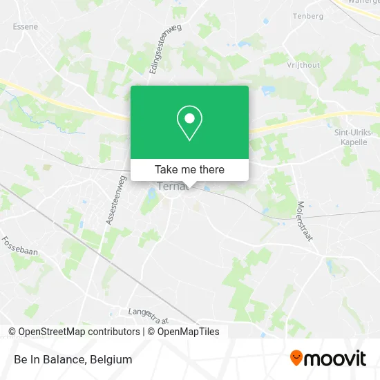 Be In Balance map