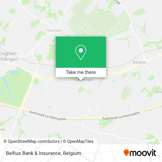 Belfius Bank & Insurance map