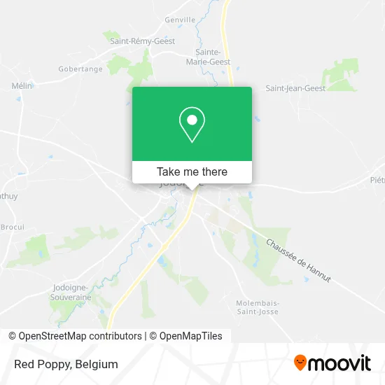 Red Poppy map
