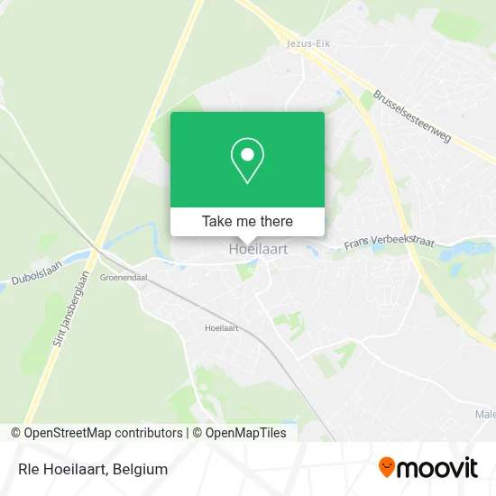 Rle Hoeilaart map
