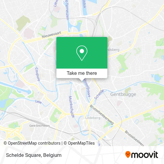 Schelde Square map