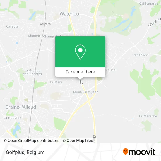 Golfplus map
