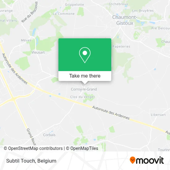 Subtil Touch map