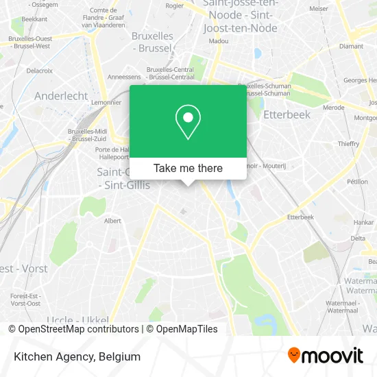 Kitchen Agency map