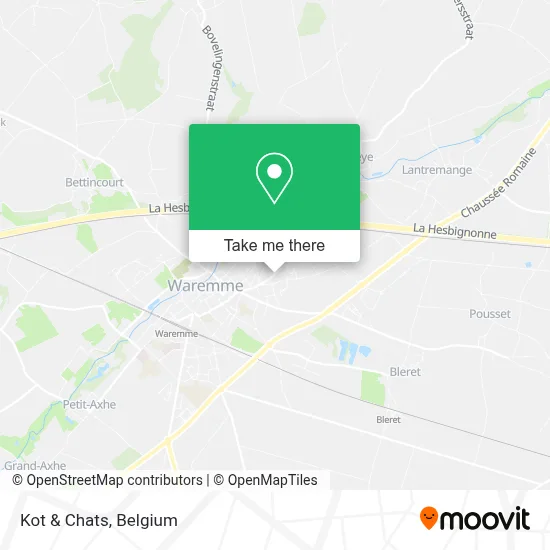 Kot & Chats map