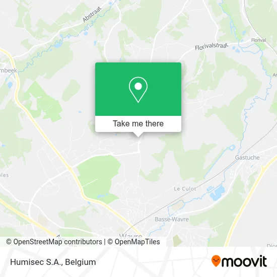 Humisec S.A. map