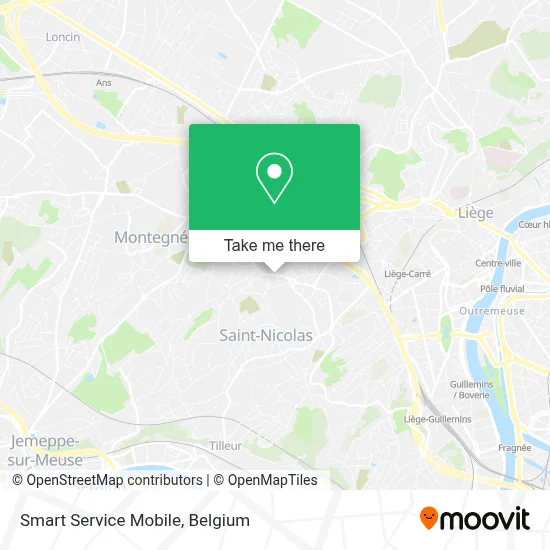 Smart Service Mobile map