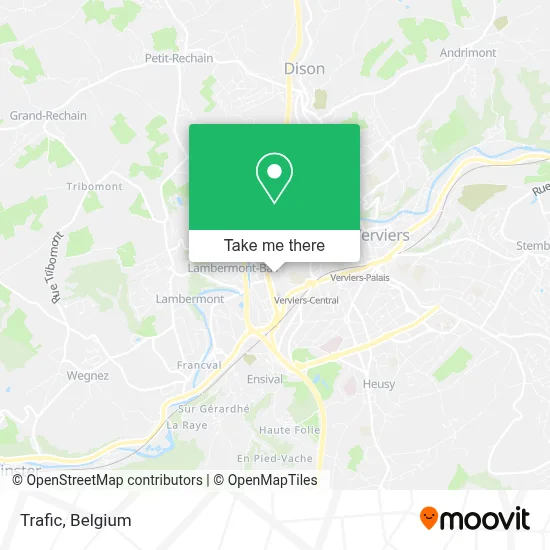 Trafic map