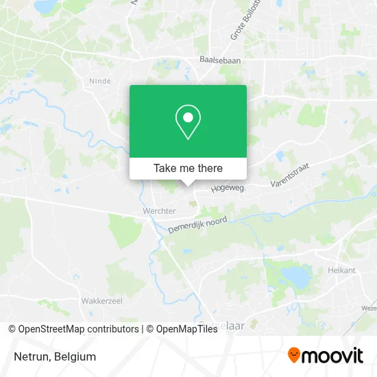 Netrun map