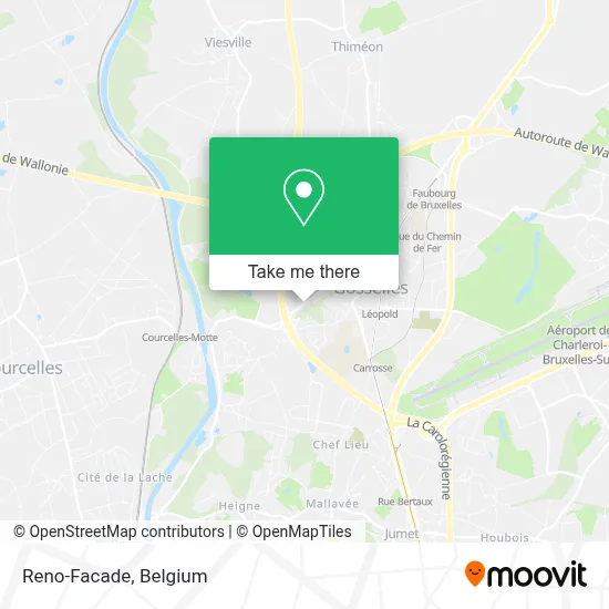 Reno-Facade map