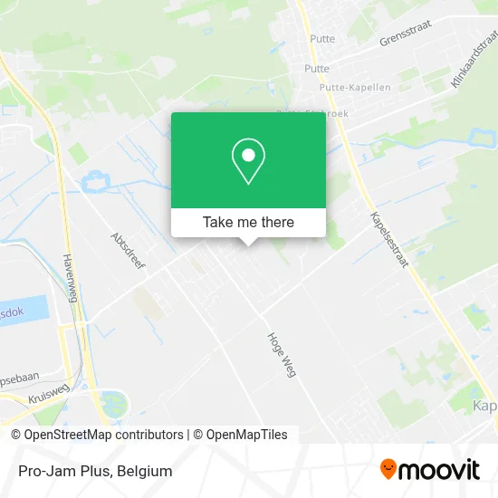 Pro-Jam Plus map