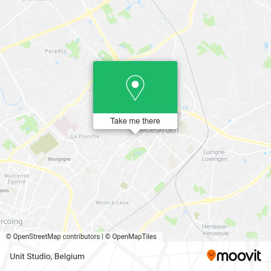 Unit Studio map