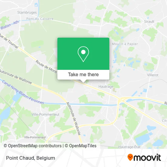 Point Chaud plan