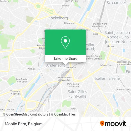 Mobile Bara map