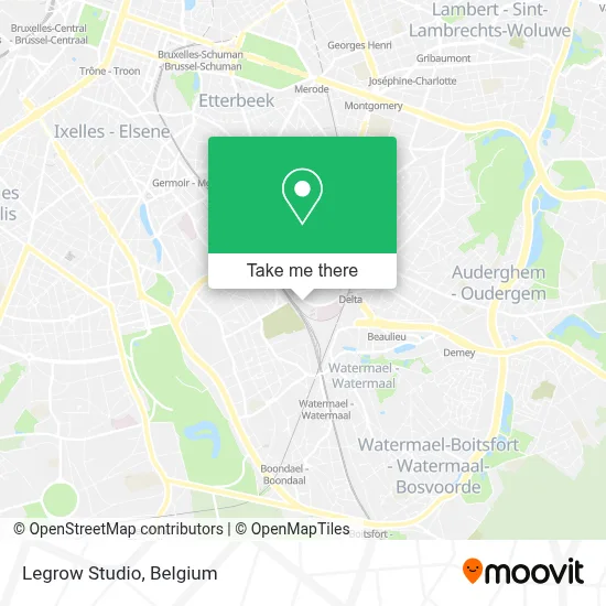 Legrow Studio map