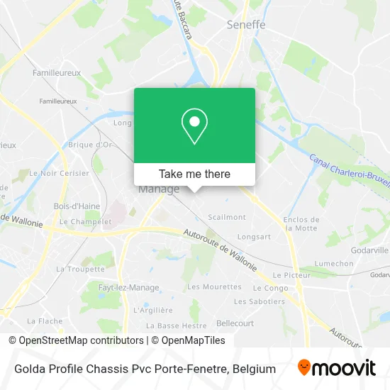 Golda Profile Chassis Pvc Porte-Fenetre map