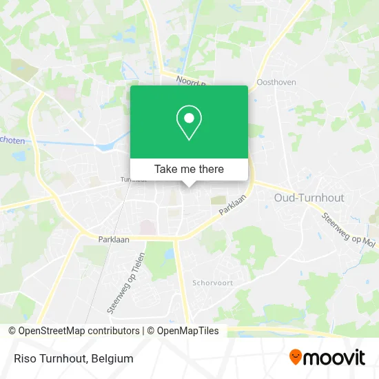 Riso Turnhout map