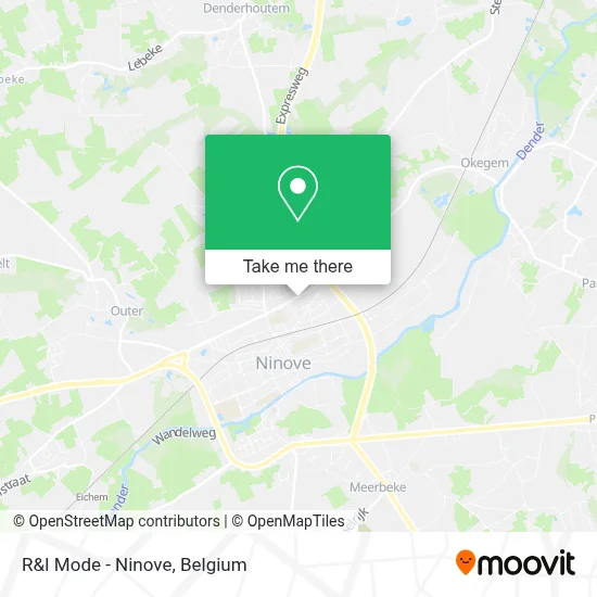 R&I Mode - Ninove map