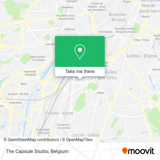 The Capsule Studio map