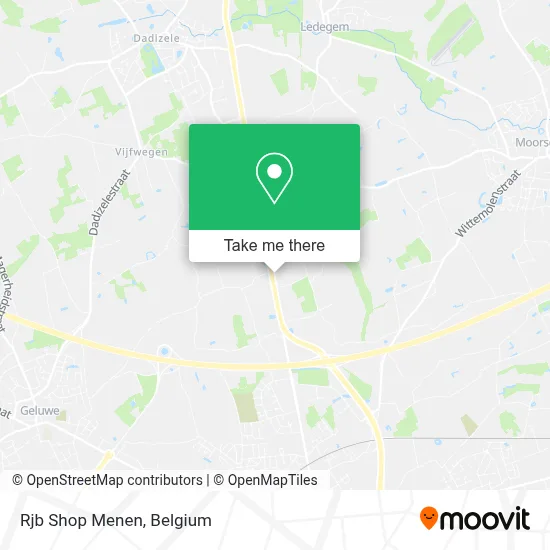 Rjb Shop Menen map