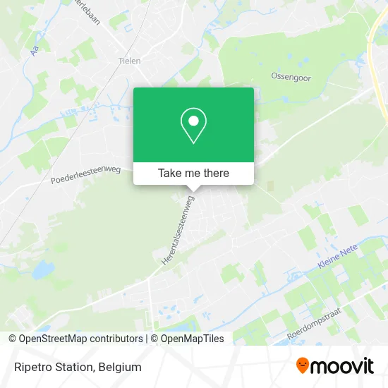 Ripetro Station map