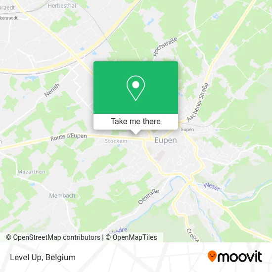 Level Up map